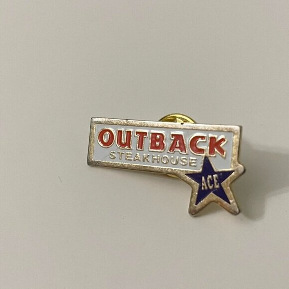 Outback Steakhouse Pin Ace Star Design - Picture 11 of 11